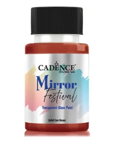 Cadence Mirror Festival Transparente Glasfarbe Antik Kupfer 50 ml