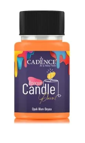 Cadence Opaque Kaarsenverf Oranje 50 ml