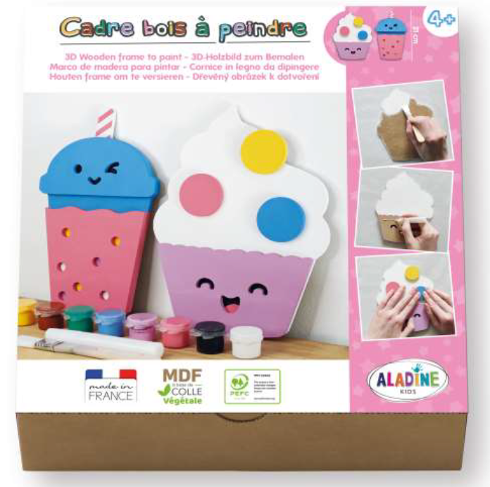 Aladine 3D MDF Painting Set - Kawaii