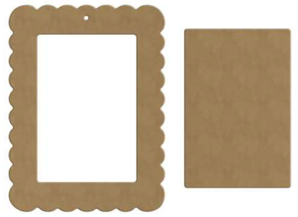 Gomille Duo Frame Rechthoek 16x21 cm