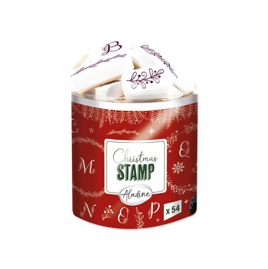 Aladine Stempels Alfabet Kerst