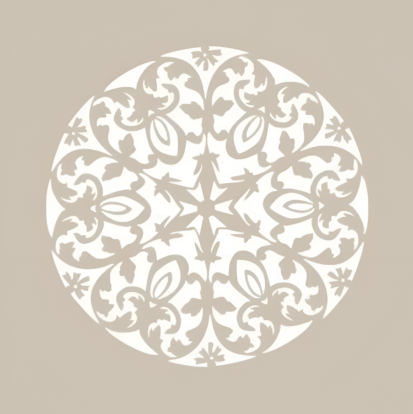 Cadence Stencil Mandala YB09 22x22 cm