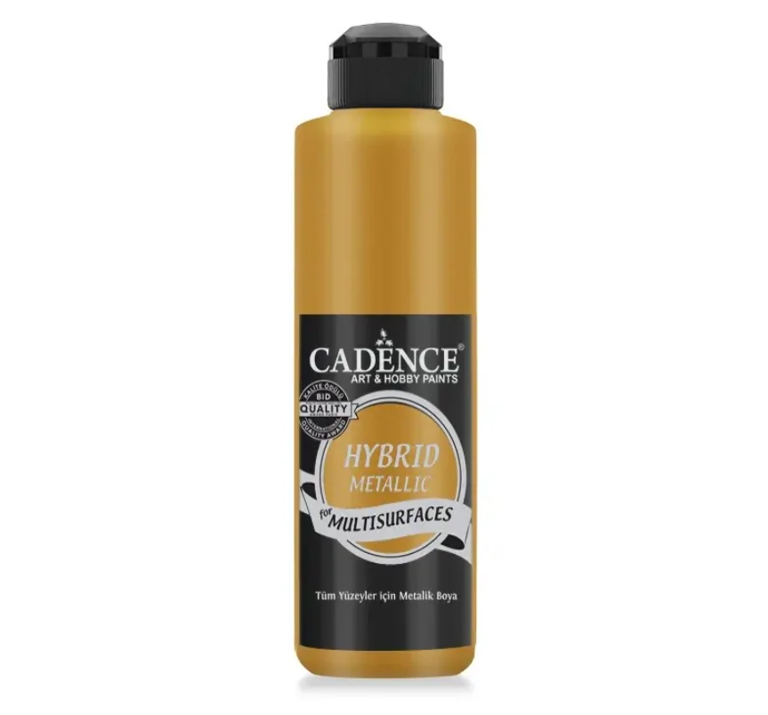 Cadence Hybrid Acrylverf Metallic Antiek Goud 500 ml