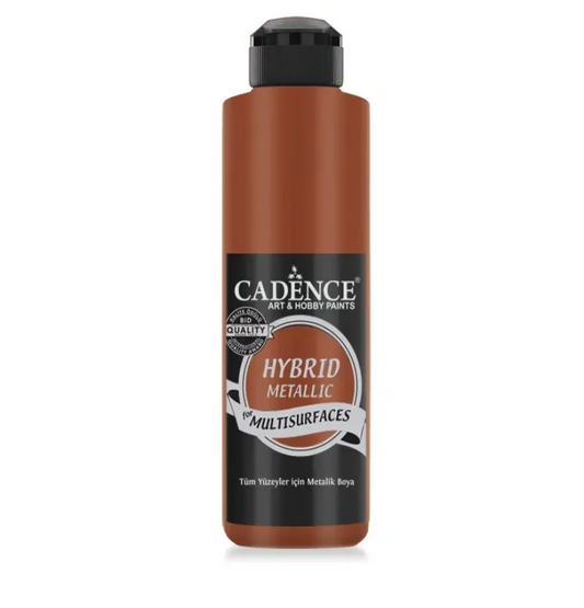 Cadence Hybrid Acrylfarbe Metallic Antik Dunkelkupfer 500 ml