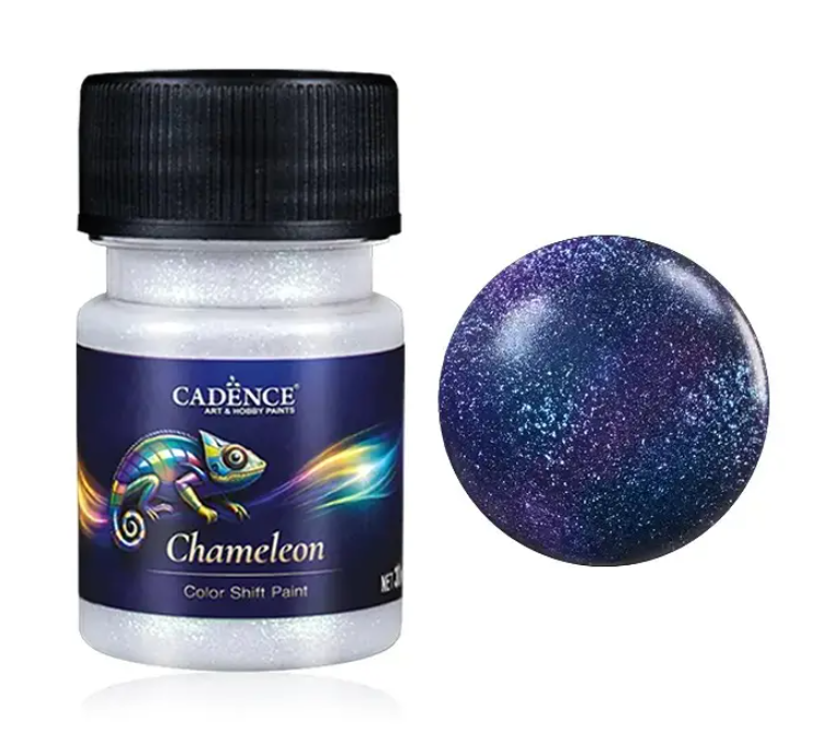 Cadence Chameleon Metallic-Farbe Rot/Lila/Blau 30ml