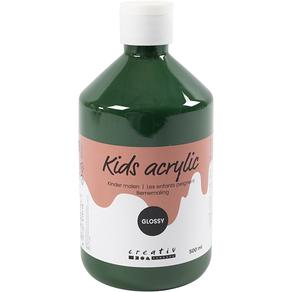 CC Acrylfarbe Glänzend Dunkelgrün 500 ml