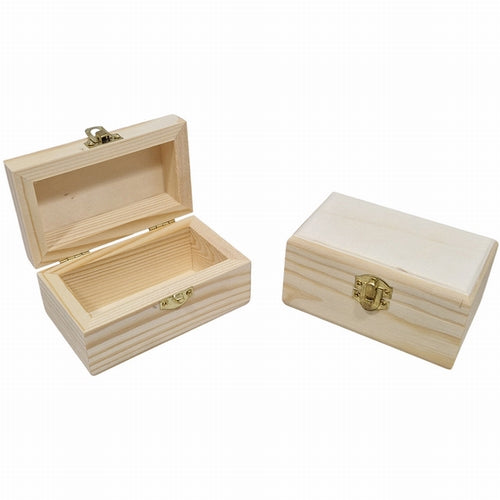 Holzkästchen mit gewölbtem Deckel 10x6x5,4 cm