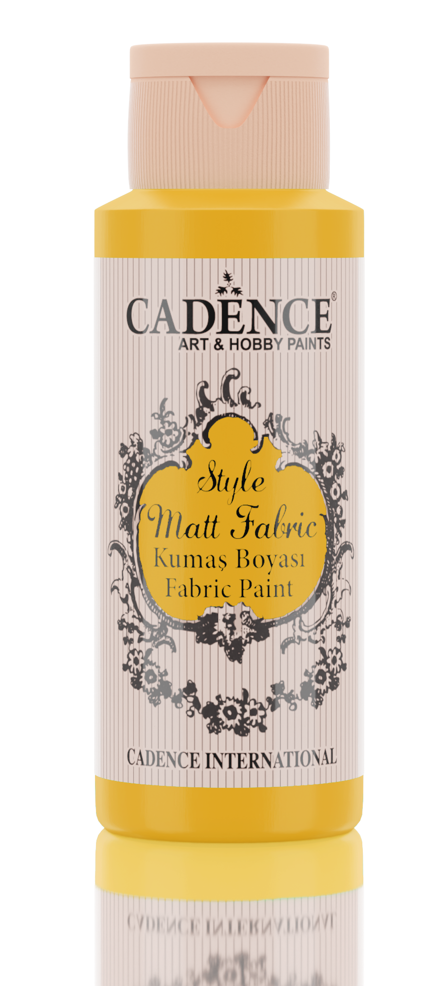 Cadence Style Mat Textile Paint 59 ml Yellow