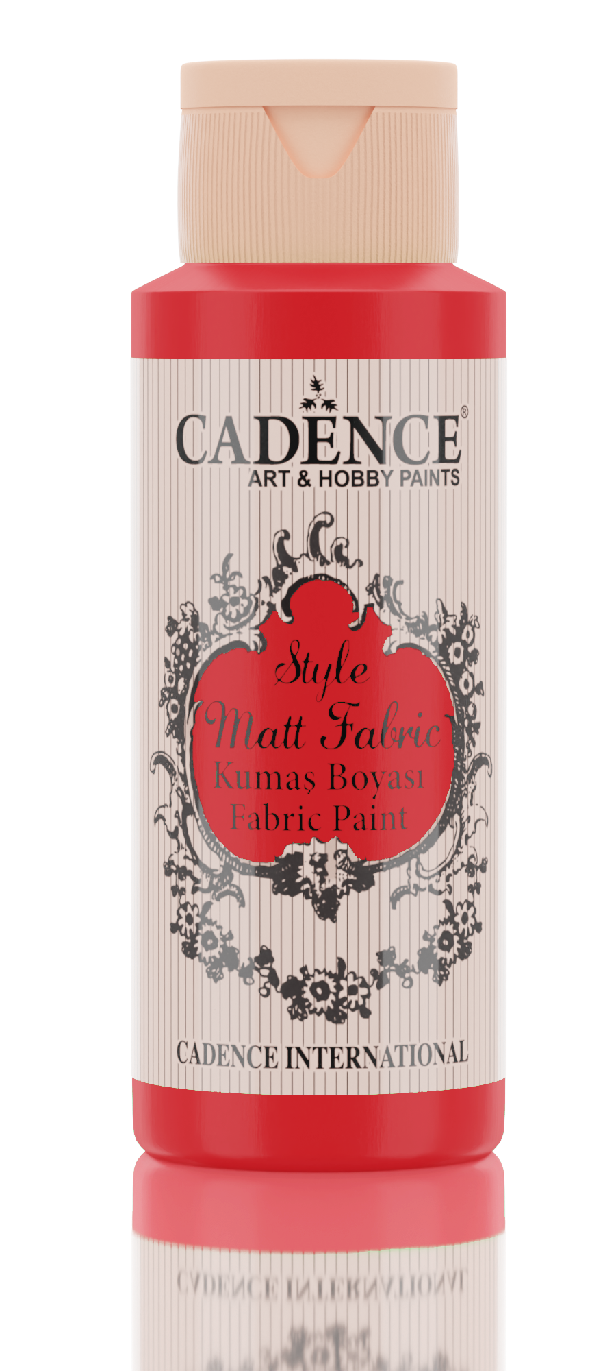Cadence Style Matte Textile Paint 59 ml Strawberry