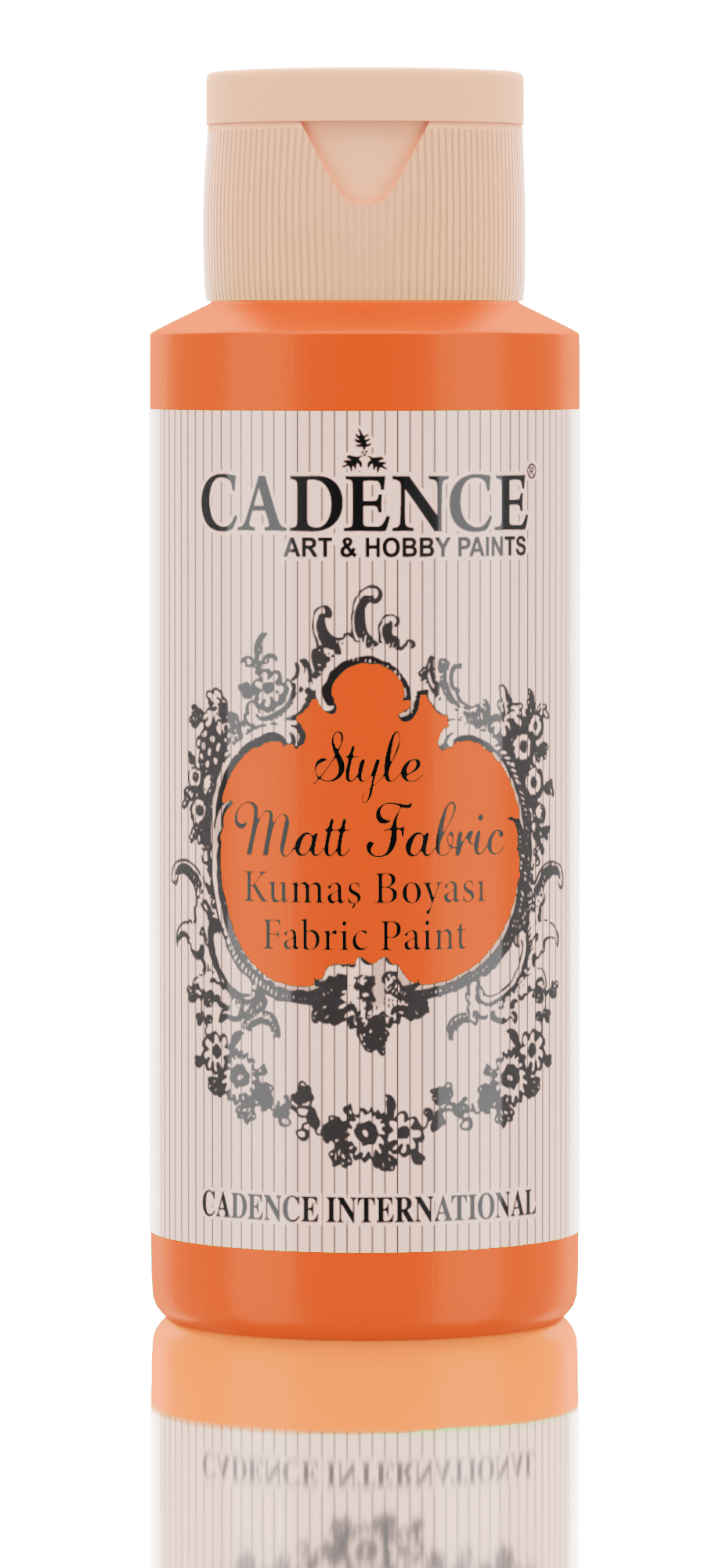 Cadence Style Mat Textielverf 59 ml Oranje