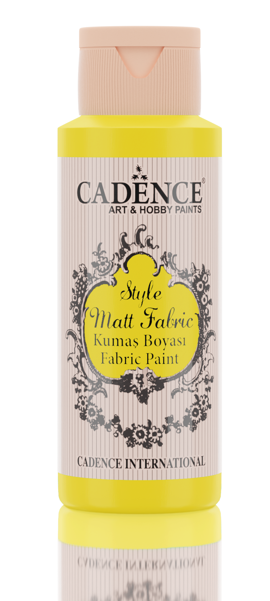 Cadence Style Mat Textile Paint 59 ml Lemon Yellow