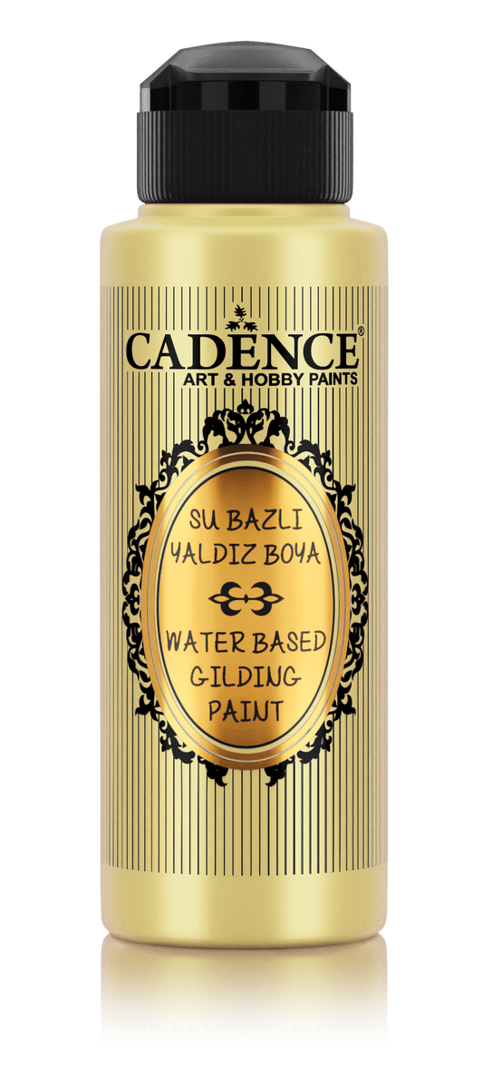 Cadence Gilding Acrylic Paint 500 ml Metallic Green Gold