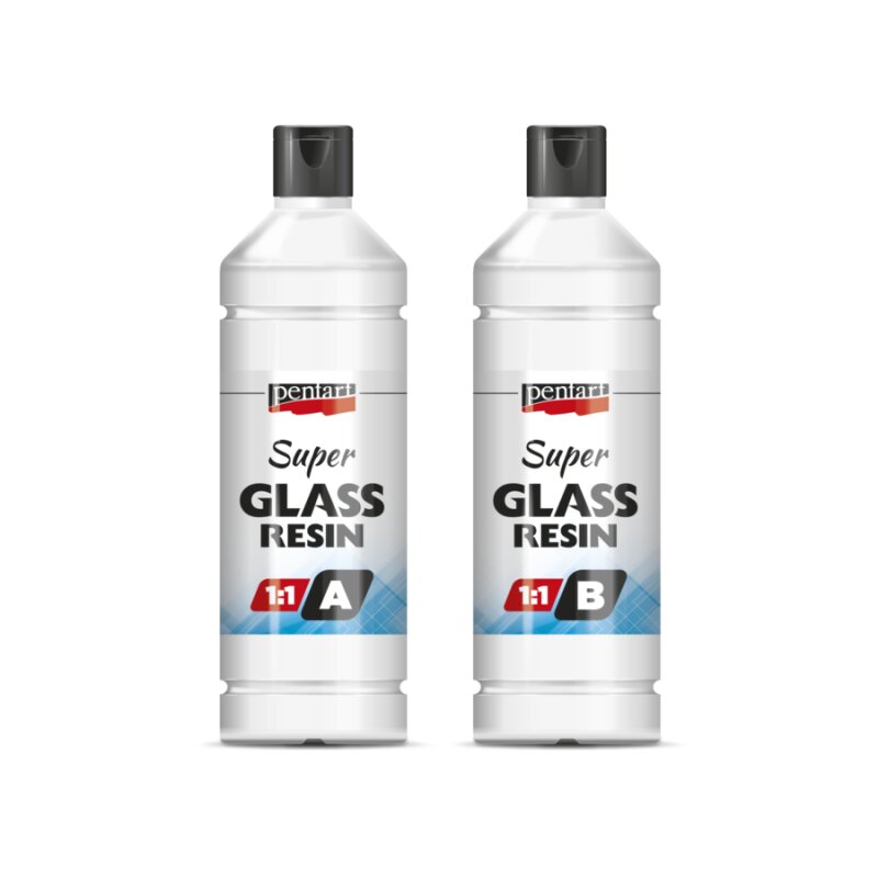 Pentart Super Glass Resin 1:1 Set 125ml