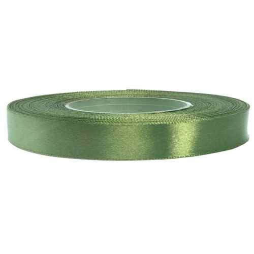 Satin Ribbon 12mm 32m Khaki Green