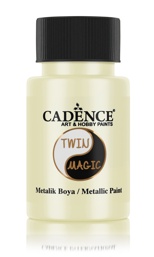 Cadence Twin Magic Acrylverf Metallic 50 ml Yellow Red