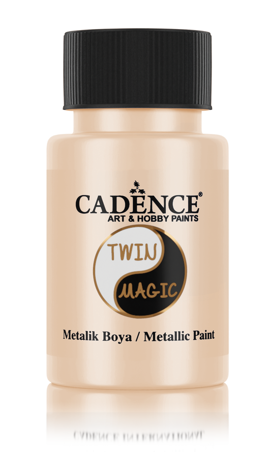 Cadence Twin Magic Acrylverf Metallic 50 ml Green Peach