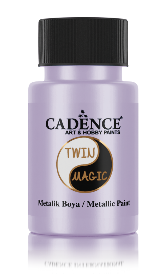 Cadence Twin Magic Acrylverf Metallic 50 ml Blue Purple