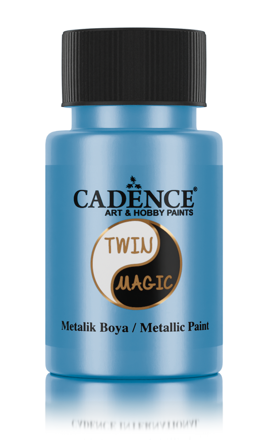 Cadence Twin Magic Acrylic Paint Metallic 50 ml Purple Blue