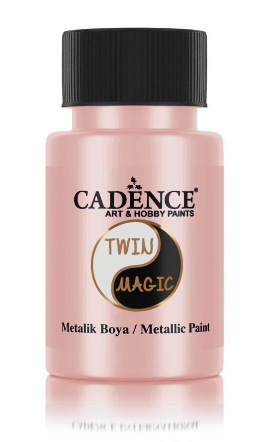 Cadence Twin Magic Acrylverf Metallic 50 ml Purple Peach