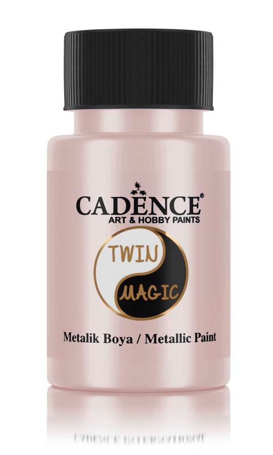 Cadence Twin Magic Acrylverf Metallic 50 ml Gold Peach