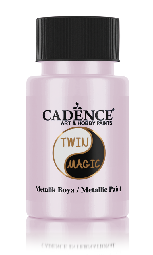 Cadence Twin Magic Acrylverf Metallic 50 ml Gold Rose
