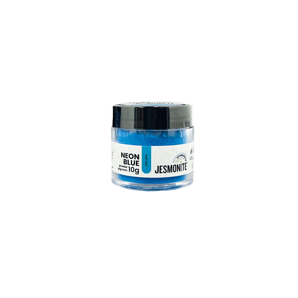Jesmonite Pigment Poeder Neon 10g Fluo Blauw